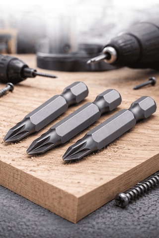 3 Adet 50 Mm Yıldız Uçlu Tornavida Bits