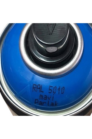 Motip Carat Ral 5010 Sprey Boya 400ml - Parlak Mavi Çok Renkli