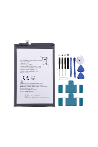 Cbtx Infinix Hot 9 Play / Hot 10 Play Pil Değişimi Bl-58bx 6000mah İçin