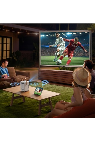 1080p Full Hd Mini Projektör,taşınabilir Ev Sineması