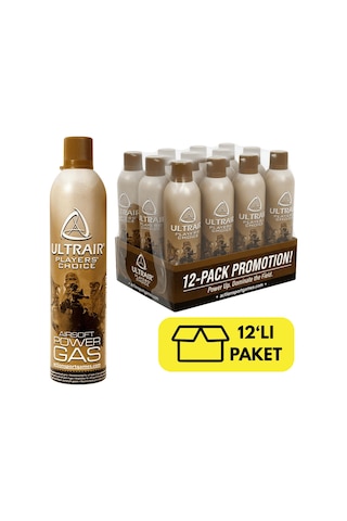 Asg Ultraır Aırsoft Green Gas 14571 - 12'lı Paket