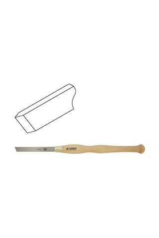 Narex 818202 Hss Ahşap Torna Bıçağı Eğri Iskarpela Ağız 18X150 Mm