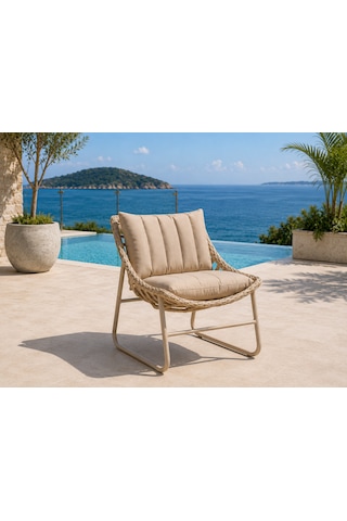 Rattan Bahçe Ve Balkon Takımı Willem Model 2+1+1