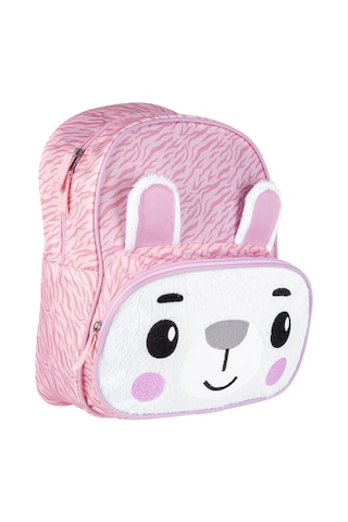 Peluş Anaokulu Çantası - Zebra Desen