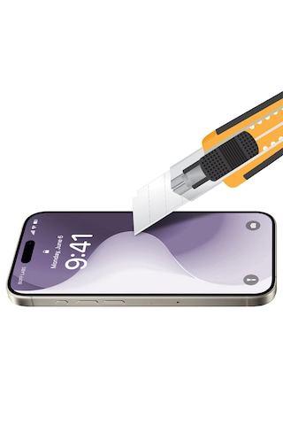 Buff Apple Uyumlu   iPhone 16 Plus 5d Easyfit 2 Adet Ekran Koruyucu