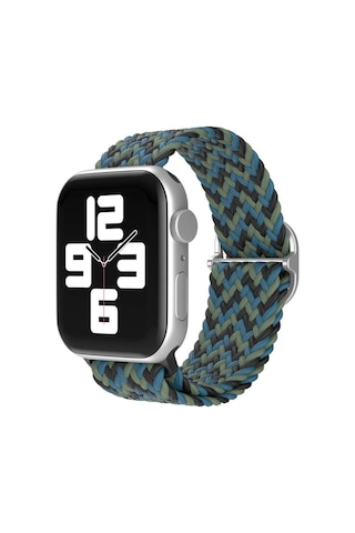 Mey Najmaddin Watch 38mm Star Kordon - Zigzag Mavi-yeşil Najmaddin