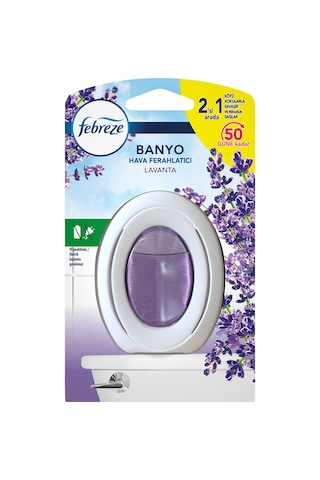Febreze Hava Ferahlatıcı Banyo Kokusu Lavanta 7.5 ML