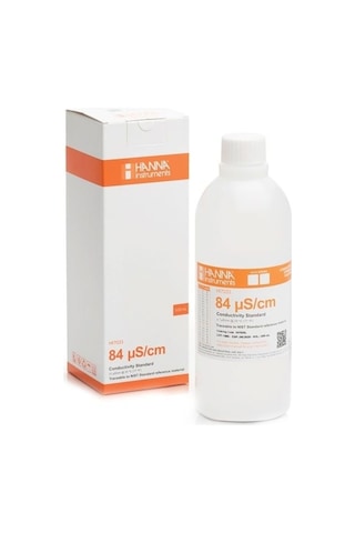 Hanna Hı7033l İletkenlik 84µs/cm Kalibrasyon Çözeltisi 500ml Hanna Hı7033l İletkenlik 84µs/cm Kalibrasyon Çözeltisi 500ml
