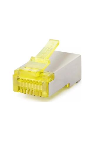 Nodar Nd2416 Sarı Cat6 Ezrj45 Metal Açık Uçlu Soket 8p/8c - 100adet