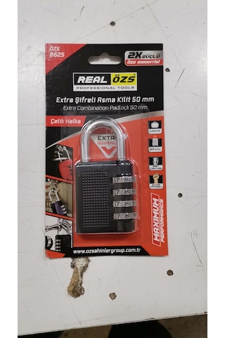 Real Özs Extra Şifreli Asma Kilit 50 MM