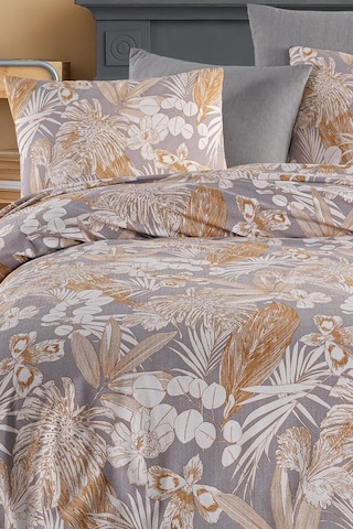 As Perde Cotton Life Çift Kişilik Pike Takımı Hawai Gri