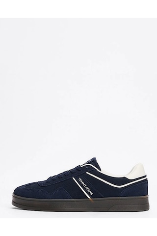 Tommy Hilfiger Tommy Jeans Erkek Lacivert Greenwich Süet Sneaker Lacivert