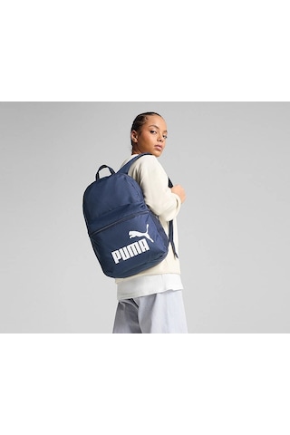 Puma Phase Backpack Unisex Mavi Sırt Çantası 09116402 Lacivert