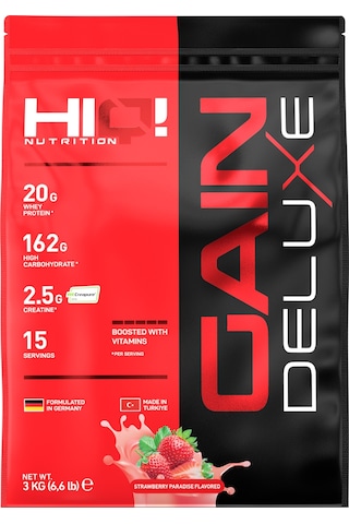 Hıq Gain Deluxe 3 Kg Strawberry Paradıse Flavored