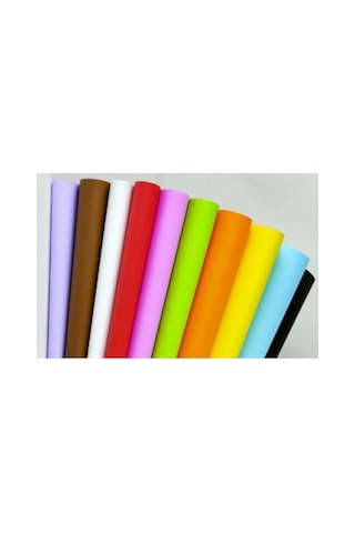 Fon Kartonu, 10 Renk İle 50x70 Cm Boyutunda 20 Adet