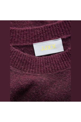 Jack & Jones Kadin Bisiklet Yaka Triko Kazak - Elba - 12301111 Winetasting