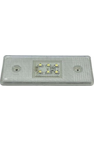24v Yan Sinyal Lambas Dorse Side Marker 6 Ledli Beyaz 111 42 Mm