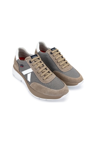 Callaghan Erkek Deri & Tekstil Bej Sneakers & Spor Ayakkabı 618 61201 Erk Ayk Y25 Pıedra Bej