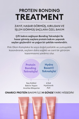Yoğun Onarıcı Ve Isı Koruyucu Bakım Kremi Kundal Protein Bonding Treatment 250ml Ylang Ylang