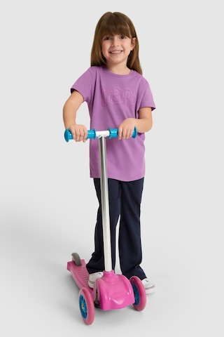 U.s. Polo Assn. Kız Çocuk Menekşe Tişört Basic 50325631-vr037 Menekse