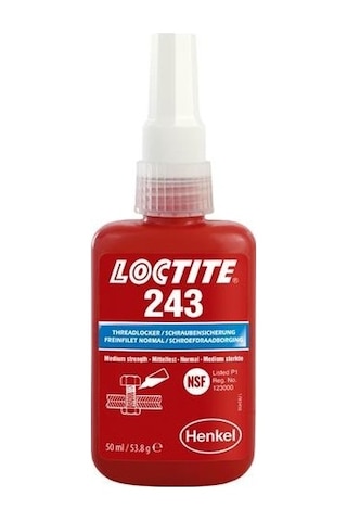 Loctite 243 Orta Mukavemetli Cıvata Sabitleyici 50 ML - 1677003 Loctite 243 Orta Mukavemetli Cıvata Sabitleyici 50 ML - 1677003