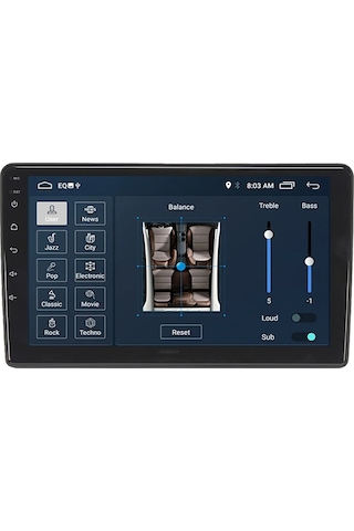 Celali Tuning Jeep Cherokee 2004-2005 Android 12 Carplay Navigasyon Multimedya - 2gb Ram 16gb Hdd