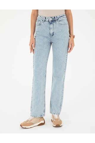 Pierre Cardin Kadın Açık Mavi Jean Pantolon 50289088-vr003 Açık Mavi