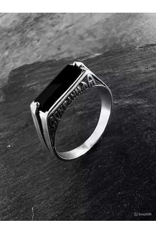 Monıchev Jewelry 925 Ayar Gümüş Ortodoks Halkası "kurtar Ve Koru" 244584829 Gri