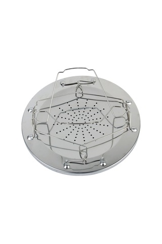 Sones Açık Hava Kamp Aletleri 4 Dilim Paslanmaz Çelik Kamp Katlanabilir Tost Makinesi Rafı Tost Makinesi Tepsisi Ekmek Tost Rafı Çok Renkli