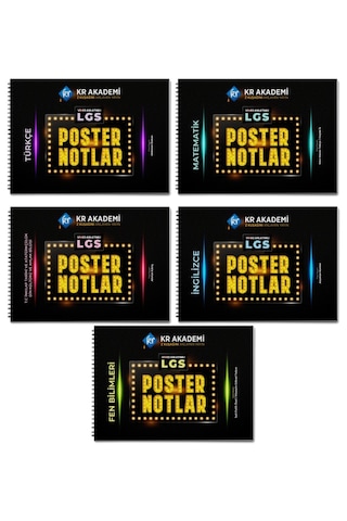 Lgs Poster Notlar Seti 5 Poster Kr Akademi Yayınları Lgs Poster Notlar Seti 5 Poster Kr Akademi Yayınları