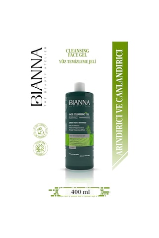 Yeşil Çay Ve Bambu Özlü Yüz Temizleme Jeli 400 Ml C Vitaminli Yüztemiz