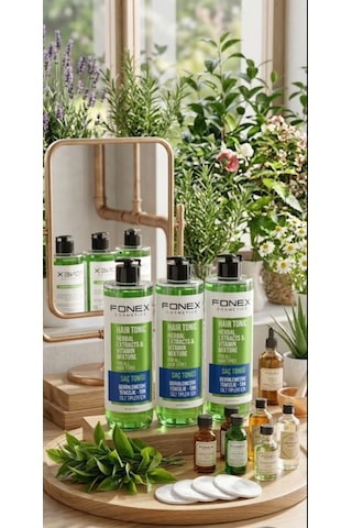 FNX Bitkisel Saç Toniği Herbal Complex 3 x 250 ML