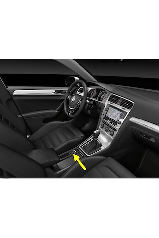 Vw Golf 7 2013-17 Elektronik El Fren Düğmesi Auto Hold 5g0927225d