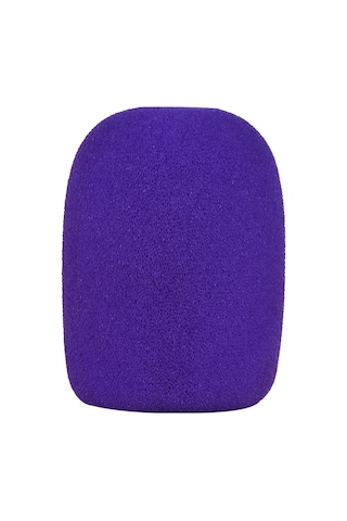 Xindoker Mor Renkli Mikrofon Muhafaza Kılıfı - Ktv Koroşet, Tekli Paketli, 76mm Yükseklik, Ses Kalitesi Sağlar