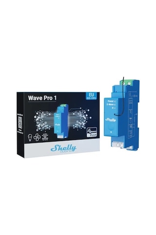 Shelly Wave Pro 1 Z-wave Dın Ray Kuru Kontak Akıllı Röle