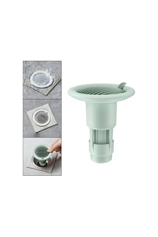 Didadodo Suntek Duş Yer Sifonu Kanalizasyon Çekirdek Drenaj Banyo Mutfak, Küçük Model 11.8x5cm Çift Kişilik