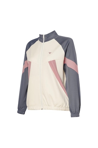 Hummel Harlow Zip Jacket Bej Kadın Fermuarlı Ceket Bej