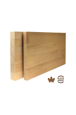 Kayın Ahşap Plaka - 1. Sınıf Masif Panel