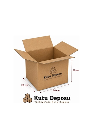 20x20x20 Cm E-ticaret Ve Kargo Kolisi 10 Adet