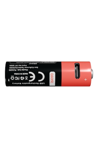 Asonıc Pl1400 Aa Şarjlı Pil 1.5volt 1400mah/2600mwh Type-c İle Kolay Şarj 2 Li Paket Usb To Type-c Kablo 19