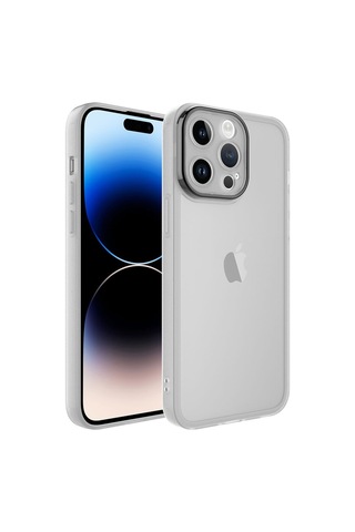 Apple Uyumlu iPhone 14 Pro Kılıf Kamera Korumalı Transparan Zore Post Kılıf