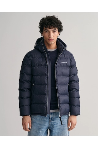 Gant Erkek Regular Fit Kapüşonlu Mont-lacivert Lacivert