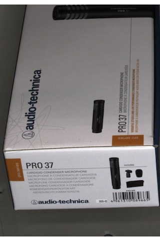 Audio-technica Pro37 Küçük Diyafram Kardioid Enstrüman Mikrofonu,