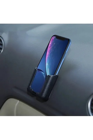 Maiyame Araç İçin Ev-iş Uyumlu Çift Bölmeli Tutucu: Dikey-yatay Sabitleme, Telefon-bilgisayar Uyumlu, Düz Yüzeye Yapıştırmalı