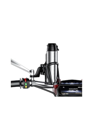 Nukrotech Tmc Motosiklet Ve Bisiklet Matara Ve Suluk Tutucu Siyah