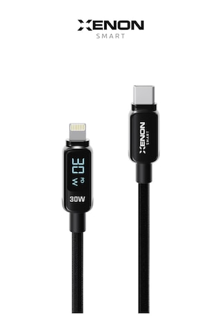 Type-c To Lightning Apple Uyumlu iPhone Şarj Kablosu 30w Pd Hızlı Şarj, 1.2m, Led, Örgü, 480mbps X6426