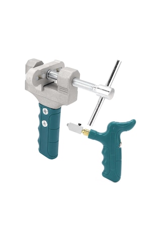 Ximistore9 Taşbilek Ve Cam Kesici Seti, Ergonomik Tutamalı El Aleti, 15mm Kalınlığa Kadar Kesim, Dayanıklı Alaşımlı Çelik Bıçak Ve Kırma Pense İçerir