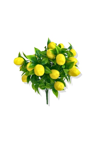 Cihan Çiçekçilik Yapay Limon Demeti Beyaz
