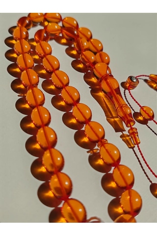 Ali Ağış Blok Zar Tesbih Turuncu