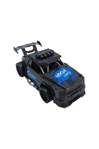 Sürtmeli Yarış Arabası - Siyah